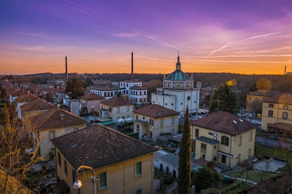 Appartamento A Casa Di Cris Trezzo sullʼAdda Esterno foto